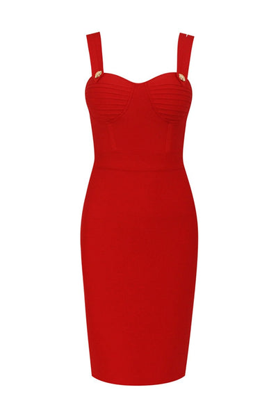 Come Bright Bandage Dress