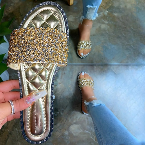 Crystals Sandals