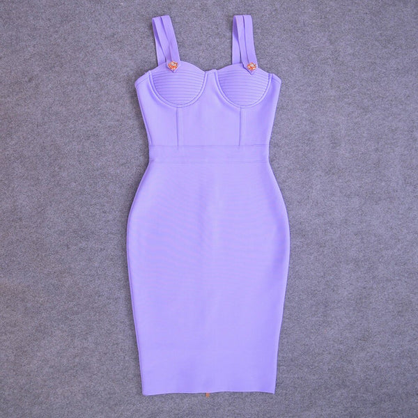 Come Bright Bandage Dress