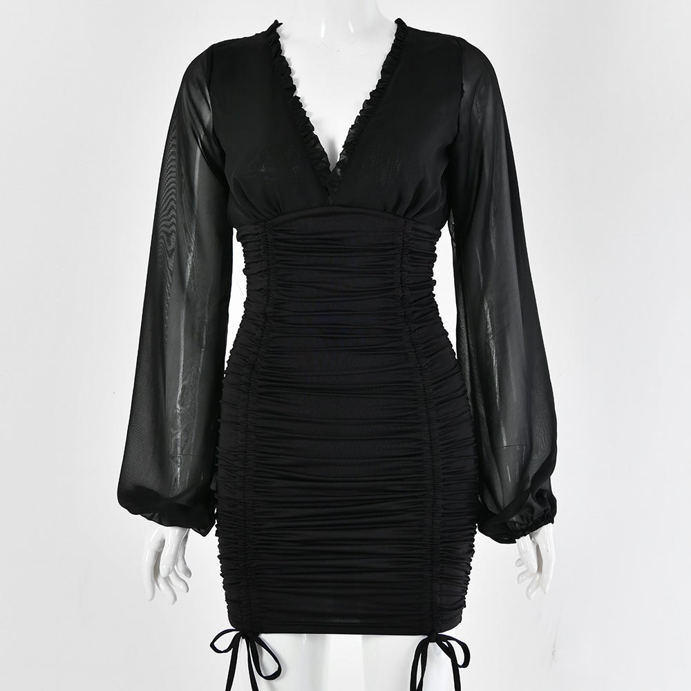 Happy Than Ever Black Dress - ElaCo