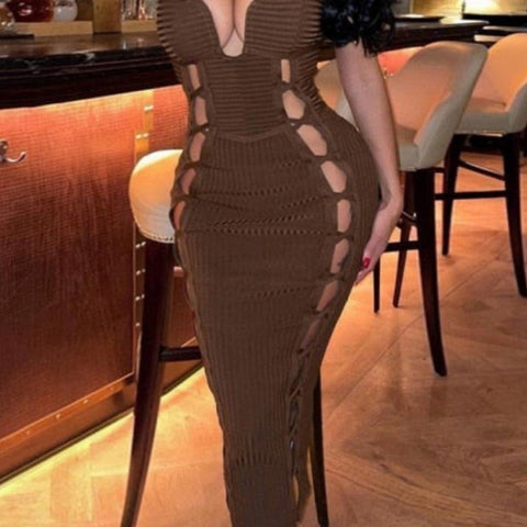 Hollow Out Bodycon Dress