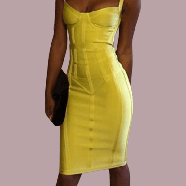 Classic Venecia Bandage MIDI Dress