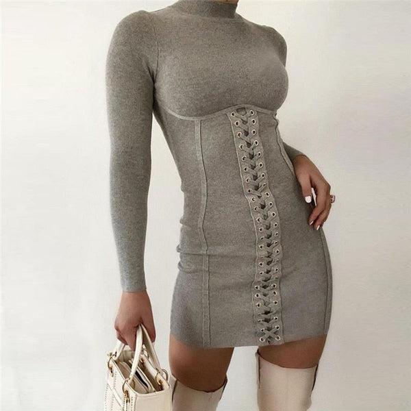 One Night Long Sleeve Dress