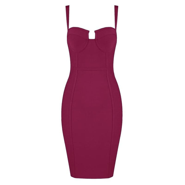 Taormina Bandage Midi Dress ElaCo