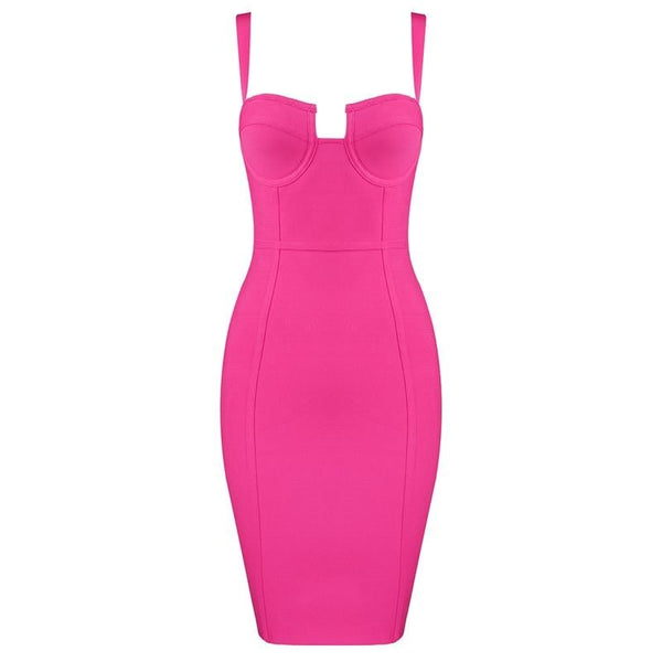 Taormina Bandage Midi Dress ElaCo