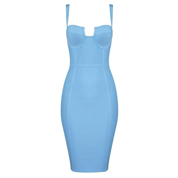 Taormina Bandage Midi Dress ElaCo