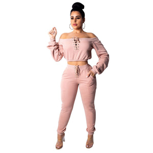 Two Piece Pant Set